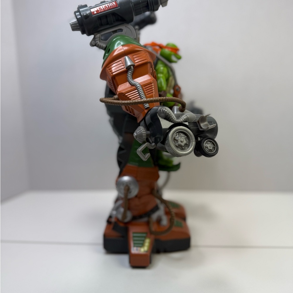2008 Playmate Mirage studios Teenage Mutant Ninja Turtles Battle Michael Angelo - Picture 3 of 5